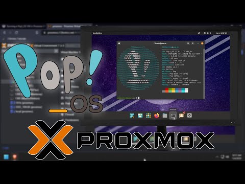 Running a Pop! OS VM in Proxmox VE