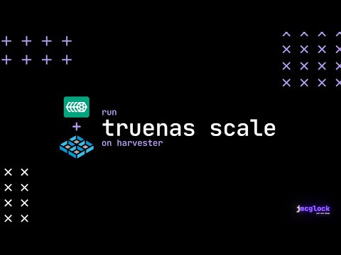Running Truenas Scale on Harvester