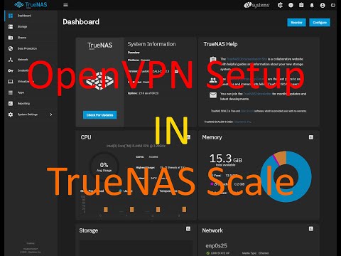Setting up OpenVPN Server in TrueNAS Scale