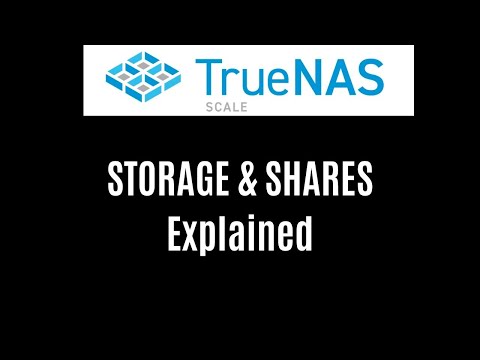 Setting Up The NEW TrueNAS SCALE – Storage and Shares Explained