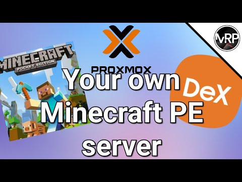 Setup Your Own Minecraft PE Server | Samsung DeX and Proxmox