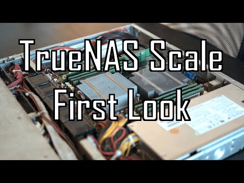Talking a look at TrueNAS Scale Beta 21 02