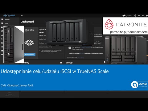 Udostępnianie celu/udziału iSCSI w TrueNAS Scale