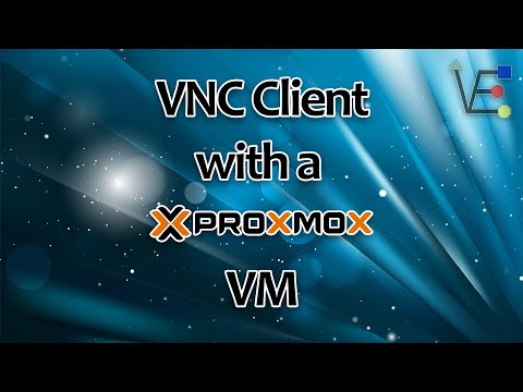 VNC Client with a Proxmox VM