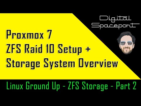 ZFS Raid 10 Storage in Proxmox 7 [Proxmox Tutorial – ZFS Storage Basics – Part 2]