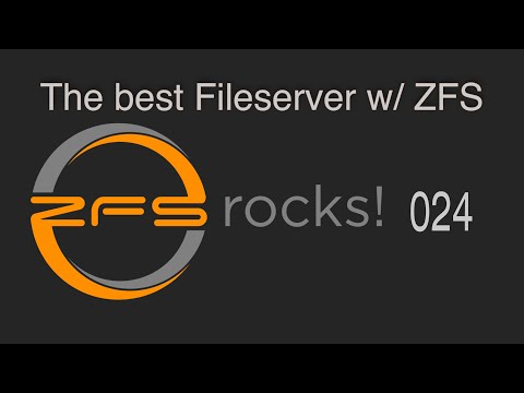 zfsrocks 024 – The best Fileserver in the World with ZFS and Proxmox VE
