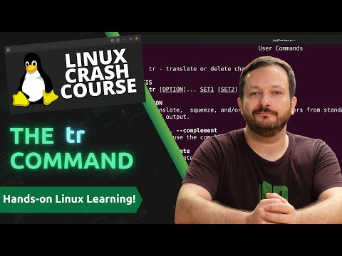 Linux Crash Course – The tr Command