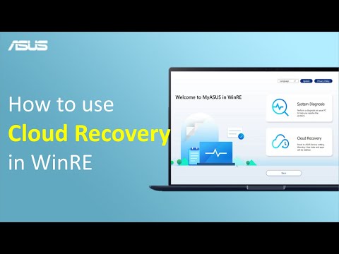 How to Use Cloud Recovery in WinRE | ASUS SUPPORT