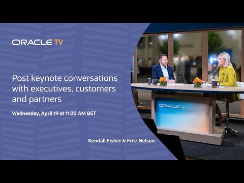 Oracle TV | Live from CloudWorld Tour London – Morning