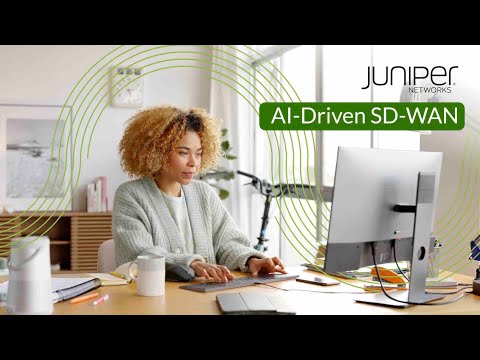 Juniper AI Driven SD WAN and Session Smart Networking Explainer
