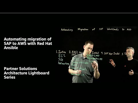 Migrating SAP to AWS using Red Hat Ansible | Amazon Web Services