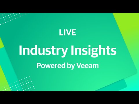 New IDC Tracker & #VeeamON Preview