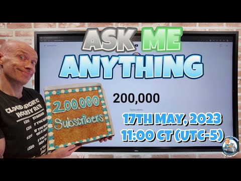 200K Ask Me Anything YouTube Live Stream