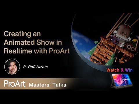 Creating an Animated Show in Realtime with ProArt – Rafi Nizam X ProArt  | ASUS
