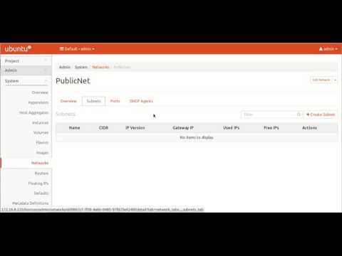 1. Creating a Public Network in OpenStack