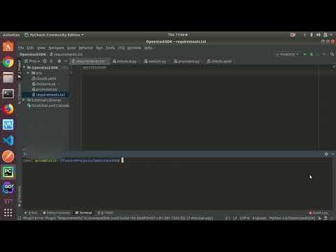 Connecting to openstack using openstacksdk in python