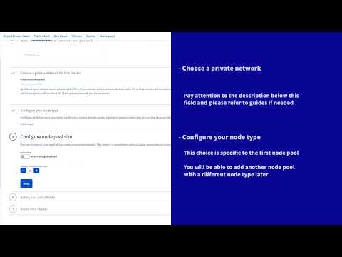 Create a Managed Kubernetes Service on OVHcloud Public Cloud