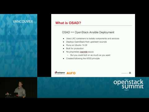 Deploying OpenStack with Ansible
