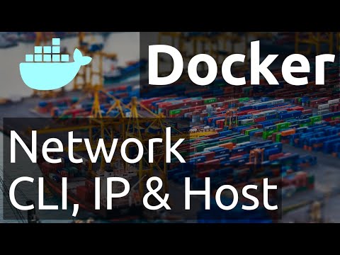 Docker : la CLI network, réseau personnalisé, ip et driver host