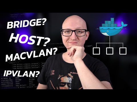 Docker Networking Tutorial // ALL Network Types explained!