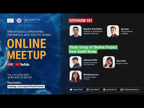 🔴LIVE – Online Meetup – OpenStack & OpenInfra Indonesia & South Korea User Group