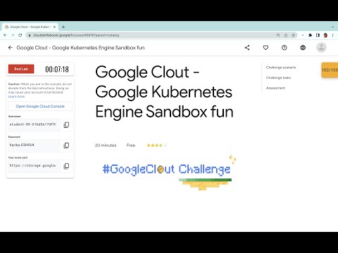 Google Clout – Google Kubernetes Engine Sandbox fun || #qwiklabs || #googleclout ##GoogleClout_Set_9