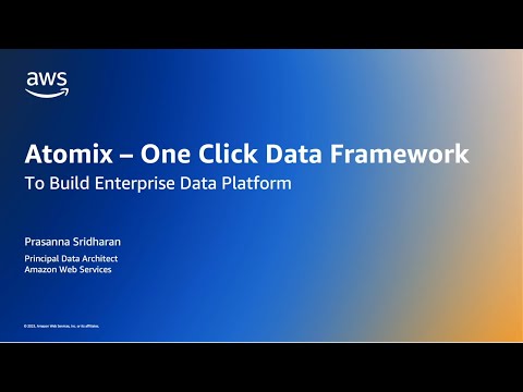 Atomix – A One Click Data Framework with Integrated Data Marketplace & Approval Workflow Process