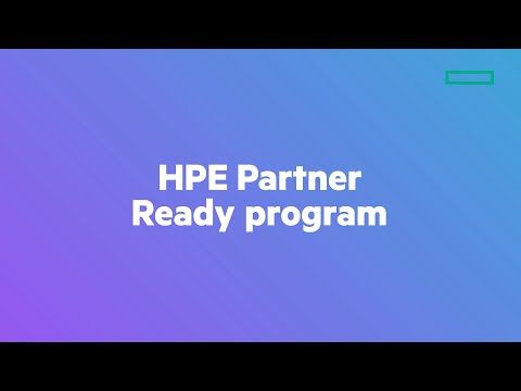 HPE Partner Ready Vantage – Flexibility, Capability & Differentiation