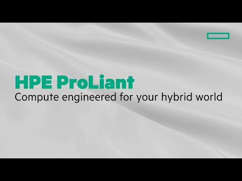 What customers are saying about HPE ProLiant – compute engineered for your hybrid world
