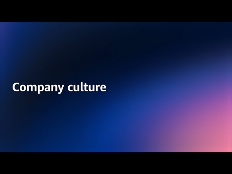 Cloud for CTOs – Develop a Culture of Innovation | Amazon Web Services