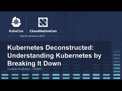 Kubernetes Deconstructed: Understanding Kubernetes by Breaking It Down – Carson Anderson, DOMO