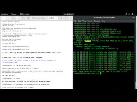 Multi Node (Controller, Compute-1, Compute-2, Network) Openstack Liberty Deployment