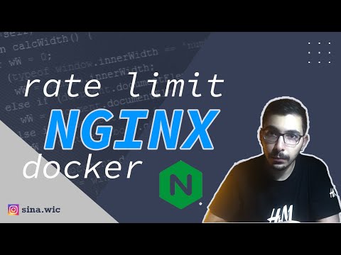 nginx rate limit in docker environment in less than 10 mins 2023