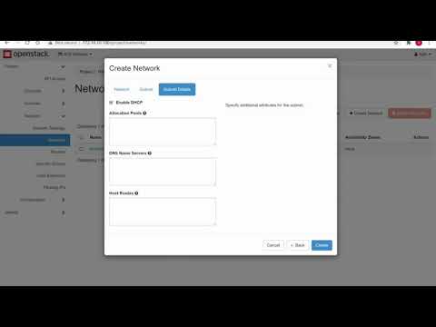 Openstack Horizon Dashboard ‑ (Deployed by Kolla-Ansible)