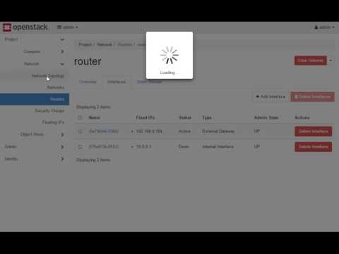 OpenStack Network Setup and launching an Instance