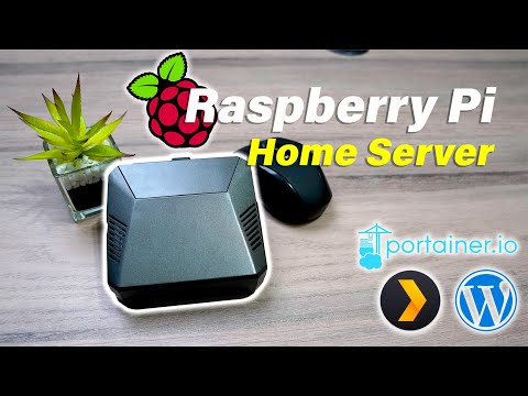 Raspberry Pi Home Server – Docker, Portainer, Plex, WordPress, and More