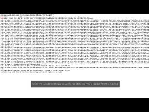 VMware Integrated OpenStack – Upgrade  5.1 to 6.0