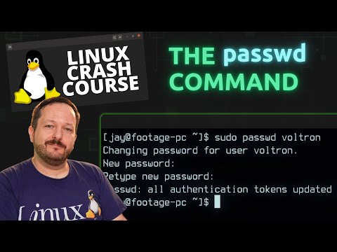 Linux Crash Course Series – Using the passwd Command