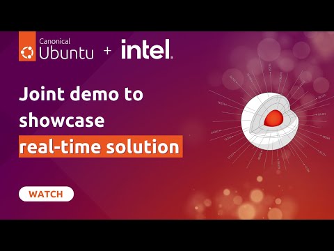 Real-time Ubuntu | How does the demo illustrate the real time solution?