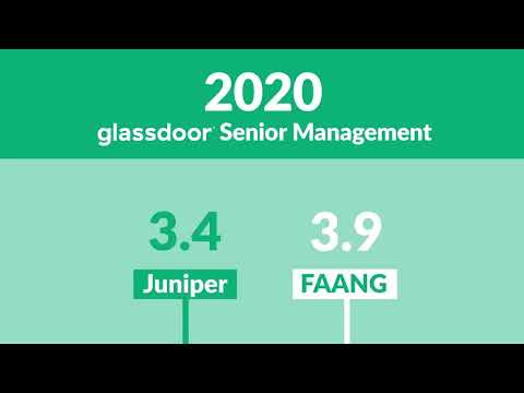 Juniper vs FAANG – Senior Management Score