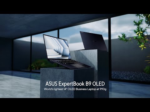 World’s Lightest 14-inch OLED Business Laptop – ASUS ExpertBook B9 OLED