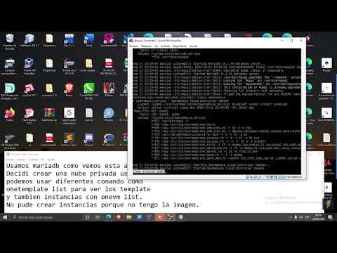 Demostración de la implementación de OpenNebula