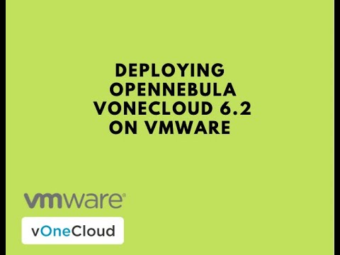 Deploying OpenNebula vOneCloud 6.2 on VMware – 020