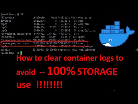 How to clear Docker container logs? by using truncate command