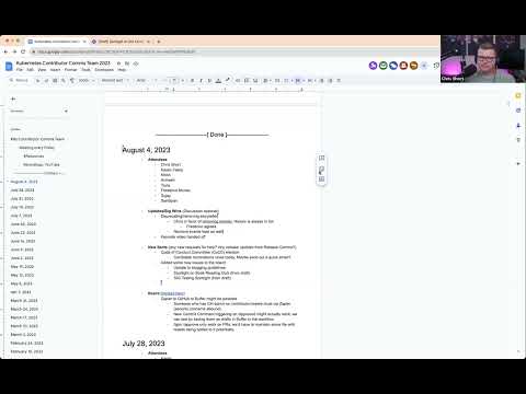 [SIG ContribEx] Weekly Contributor Comms Meeting for 20230804