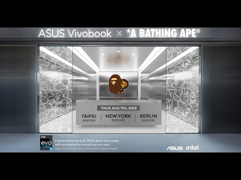 ASUS Vivobook x A BATHING APE® Launch Event