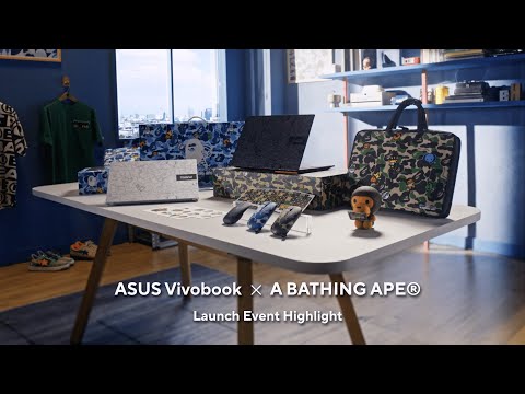 ASUS Vivobook x A BATHING APE® Launch Event Highlight