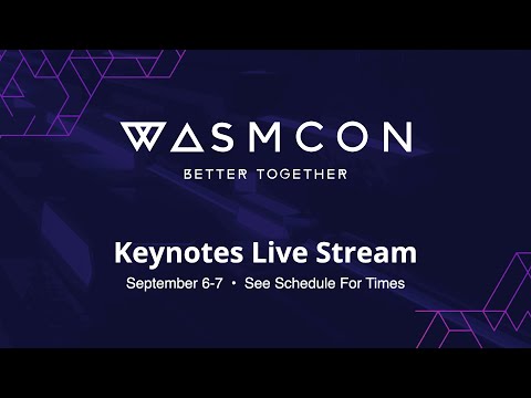 WasmCon 2023 – Keynotes – Live from Bellevue, Washington