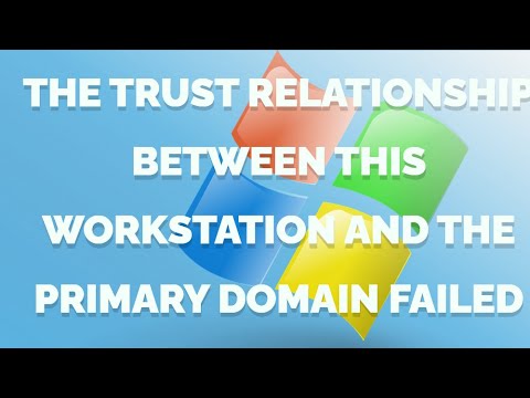 Troubleshooting “The trust relationship between this workstation and the primary domain” | ChatGPT.