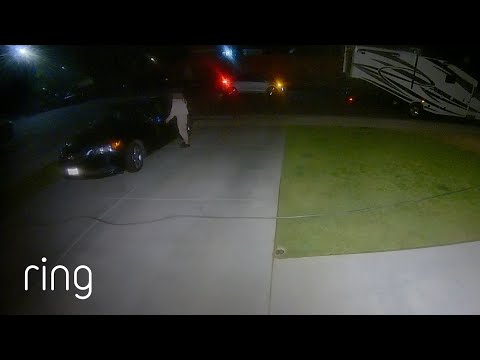“You Are Being Recorded”— Motion Warning Sends Stranger Running | RingTV
